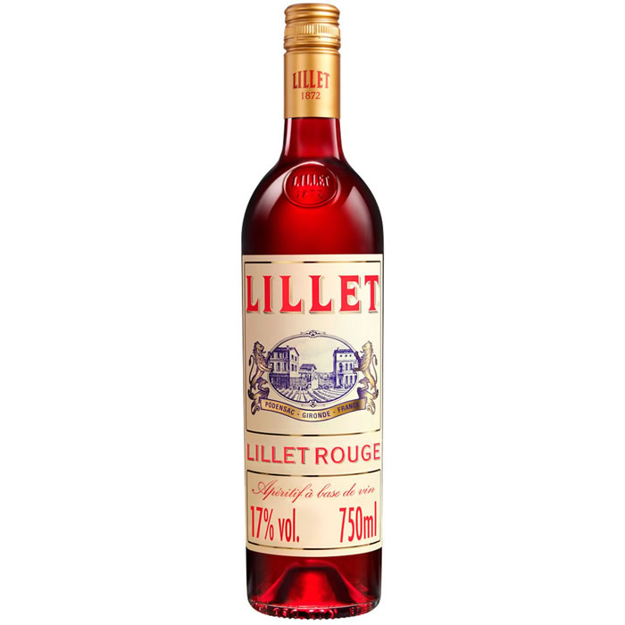 LILLET Apéritif à base de vin rouge
