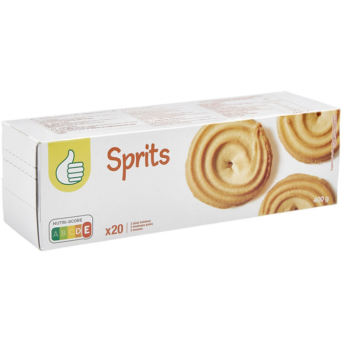 1ER PRIX Sprits biscuits sablés natures