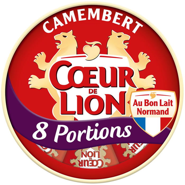 COEUR DE LION Camembert en portions