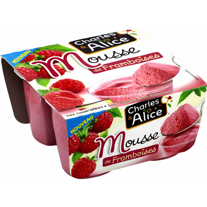 CHARLES&ALICE Mousse de Framboise