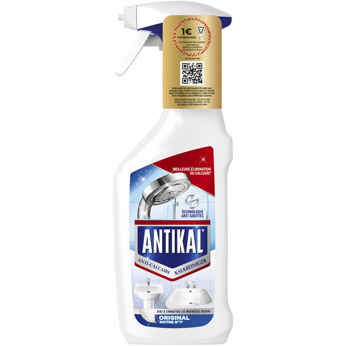 ANTIKAL Nettoyant spray anti-calcaire