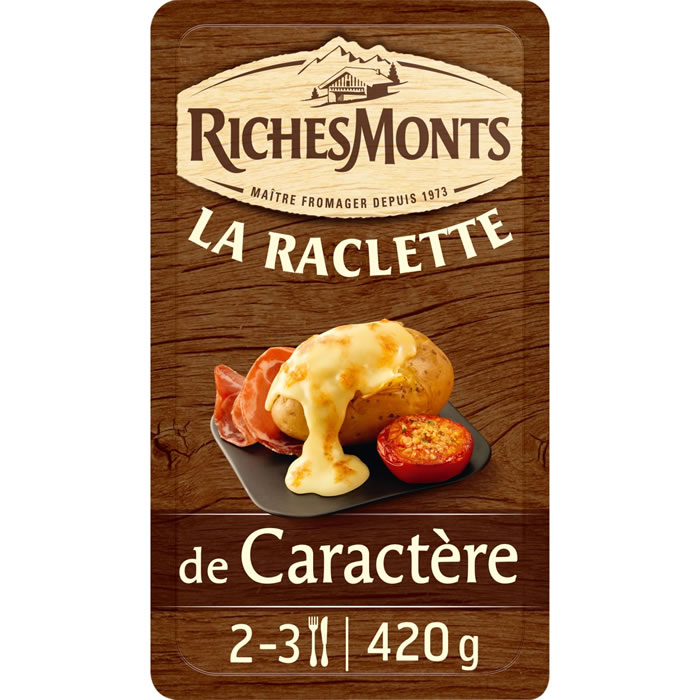 RICHES MONTS : Fromage à raclette de caractère - chronodrive