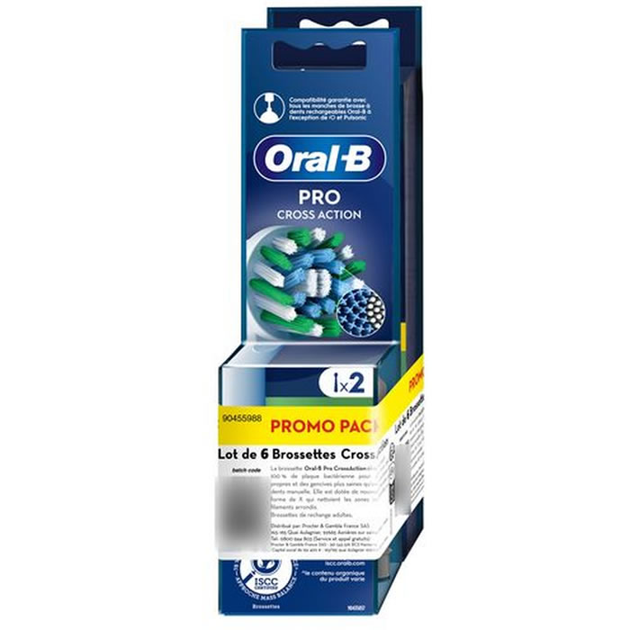 ORAL-B Pro Cross Action Brossettes
