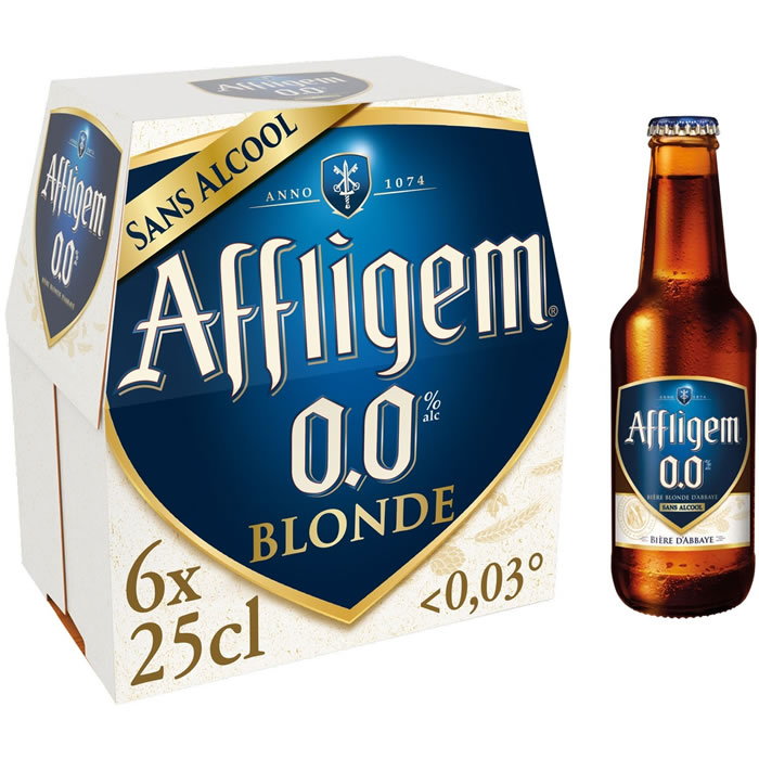 AFFLIGEM Belge Bière blonde sans alcool