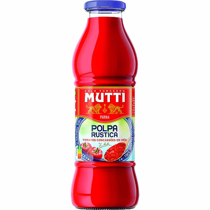 MUTTI Pulpe de tomates concassées fines