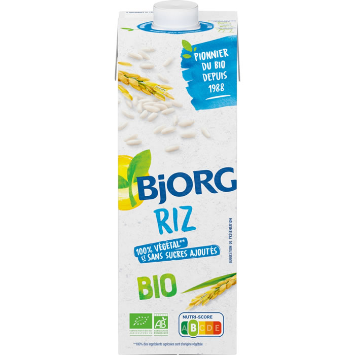 BJORG : Boisson végétale au riz bio