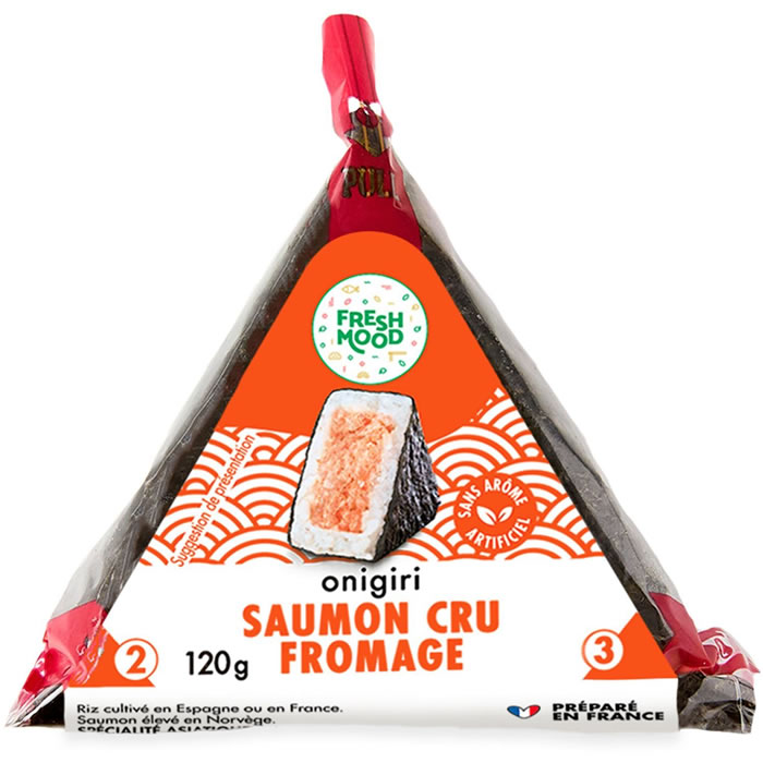 FRESHMOOD Onigiri au saumon et fromage