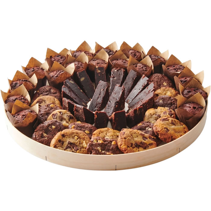 FLUNCH Traiteur Assortiment de mignardises, muffins, brownies et cookies