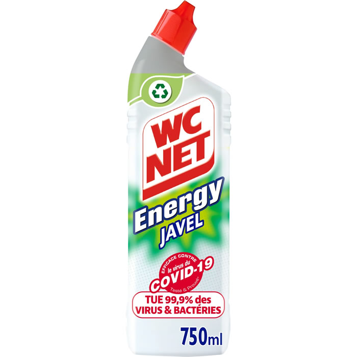 WC NET Energy Gel nettoyant avec javel