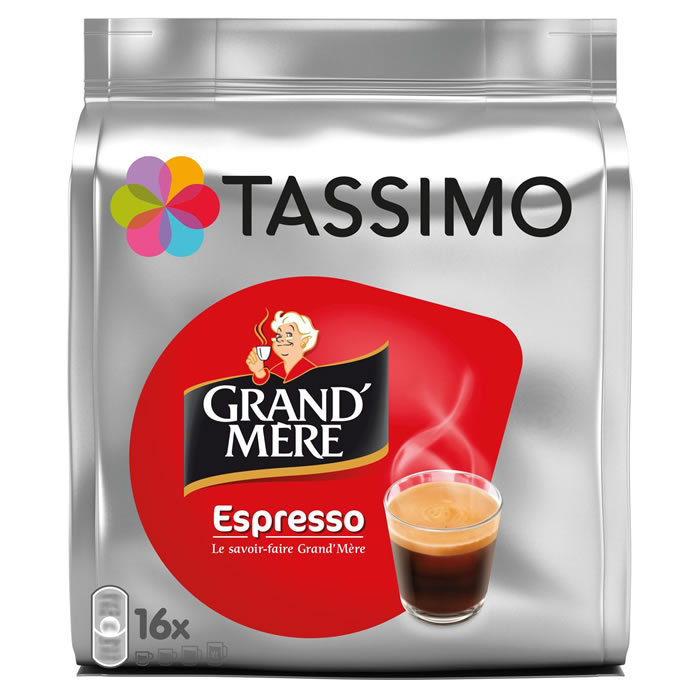 TASSIMO Grand'Mère Dosettes de café espresso