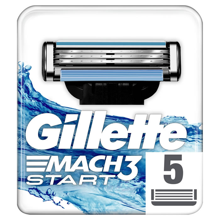 GILLETTE Mach 3 Start Recharge pour rasoir 3 lames