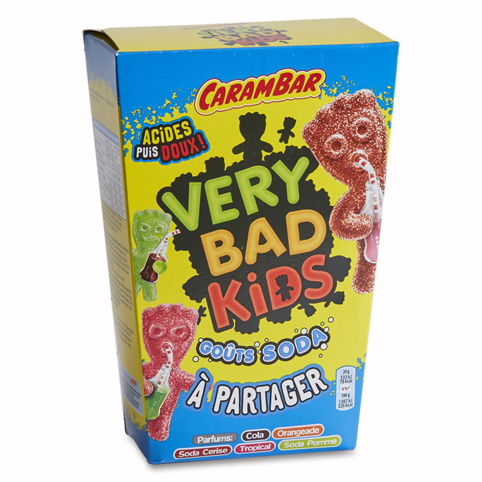 CARAMBAR Very Bad Kids Bonbons gélifiés à partager