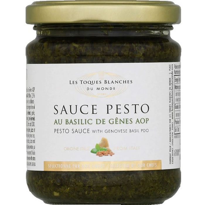 LES TOQUES BLANCHES DU MONDE Sauce Pesto au Basilic AOP
