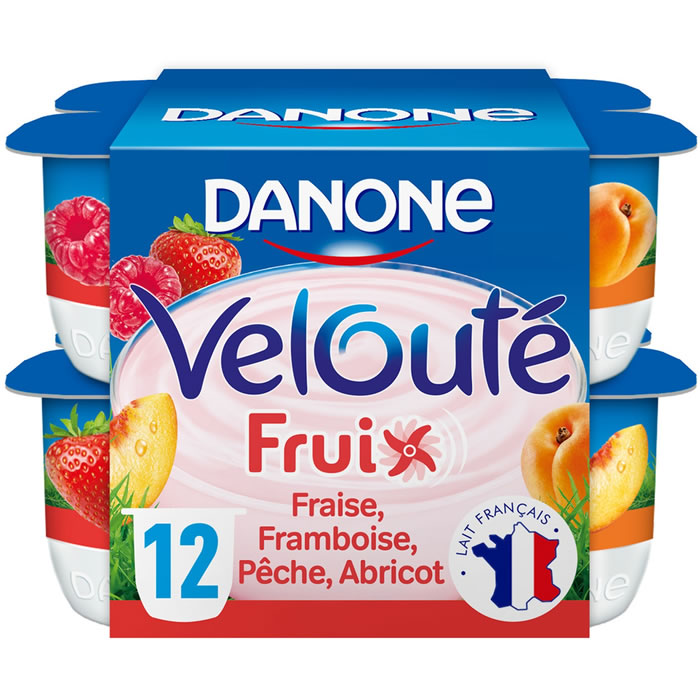 DANONE Velouté Fruix Yaourts brassés aux fruits