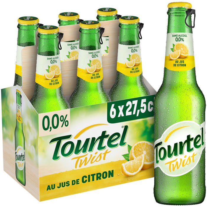 TOURTEL Twist Bière sans alcool au citron