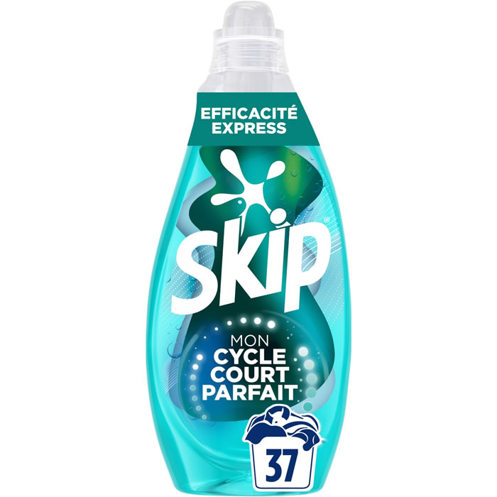 SKIP Cycle court Lessive liquide efficacité express