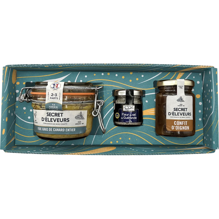 SECRET D'ELEVEURS Coffret accord de foie gras