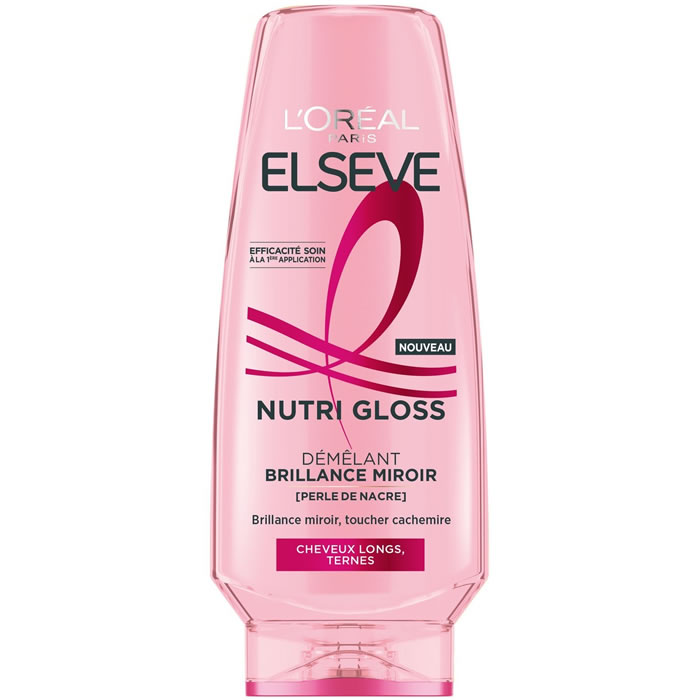 ELSEVE Nutri Gloss Après-shampoing démêlant embellisseur perle de nacre