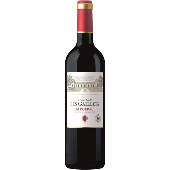 BERGERAC Château Les Gaillets Vin rouge HVE AOP
