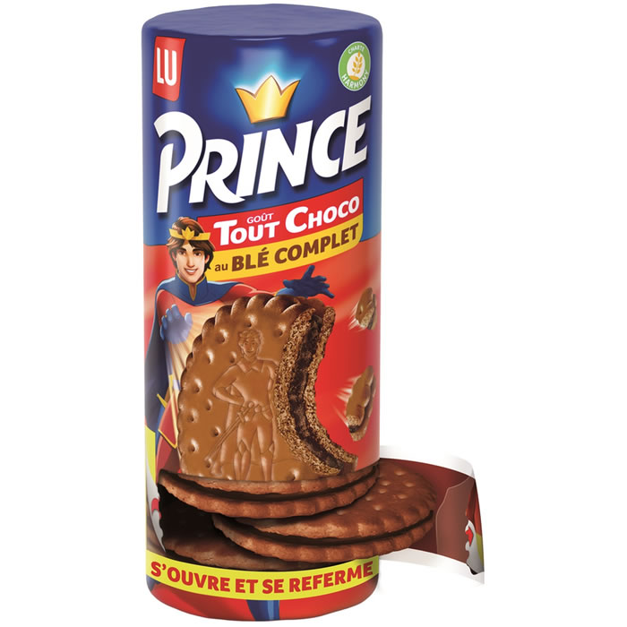 PRINCE Biscuits fourrés tout chocolat