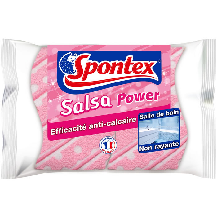 SPONTEX Salsa Eponges grattantes spéciales salle de bain
