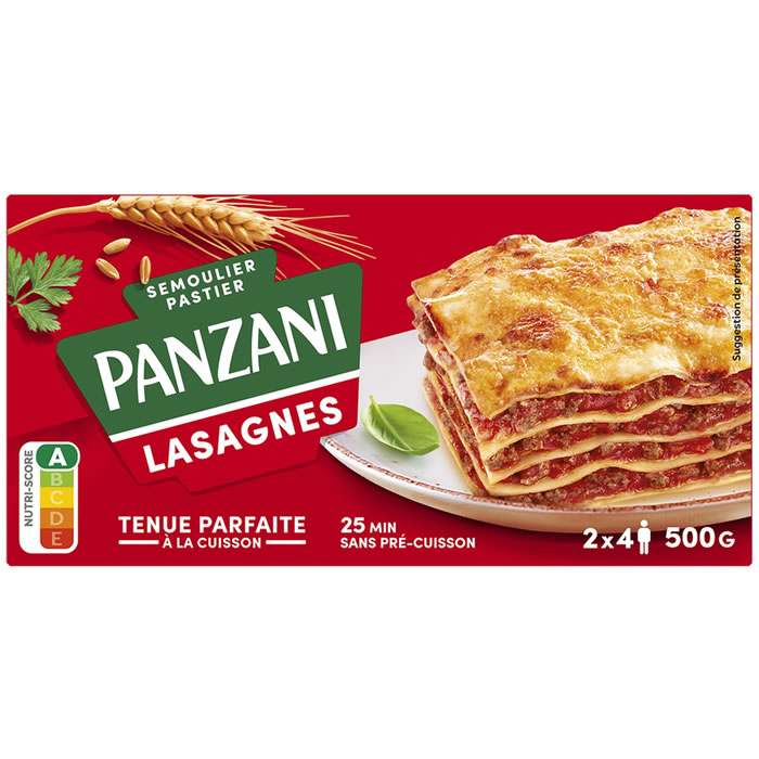 PANZANI Feuilles de lasagnes