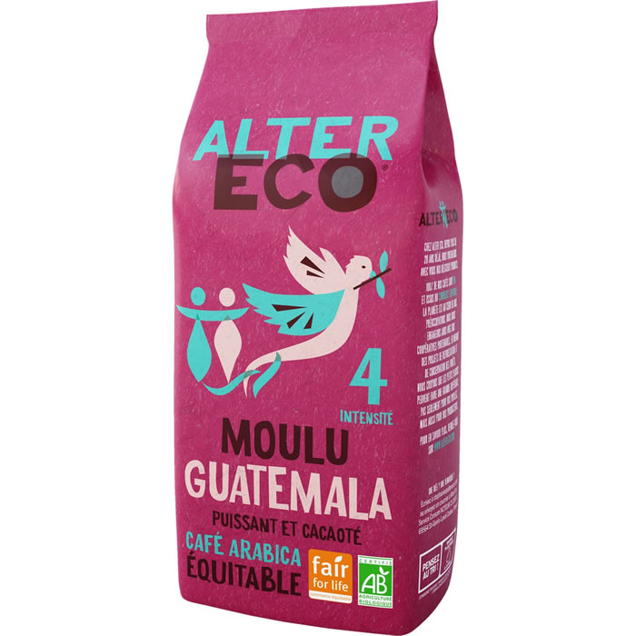 ALTER ECO Guatemala Café moulu pur arabica bio