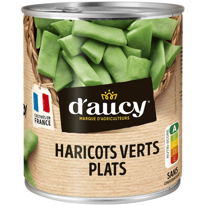 D'AUCY Haricots verts plats coupés