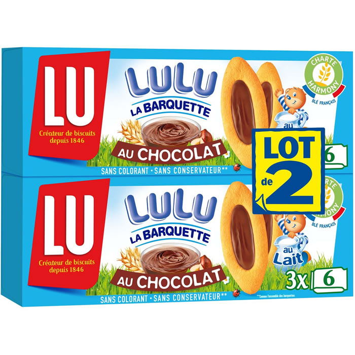 LU Lulu Barquettes au chocolat