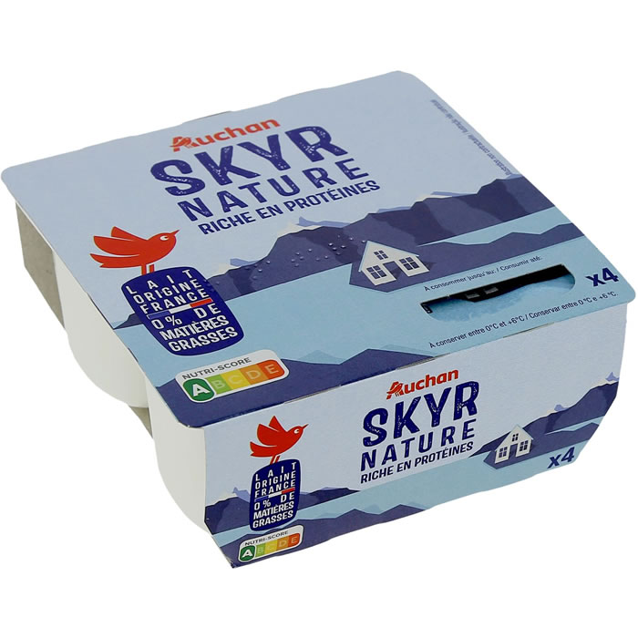 AUCHAN Skyr nature 0% de M.G