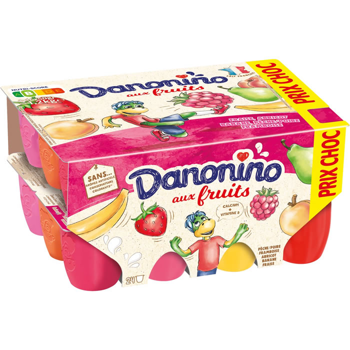 DANONINO Petits suisses aux fruits