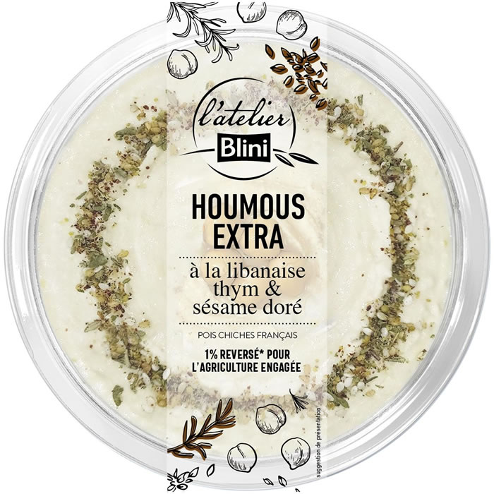 L'ATELIER BLINI Houmous à la libanaise