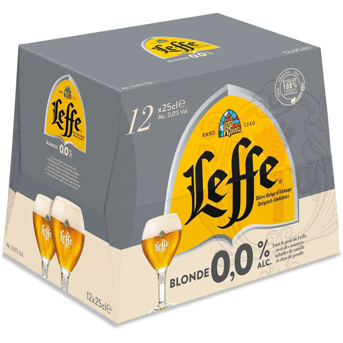 LEFFE Bière blonde sans alcool