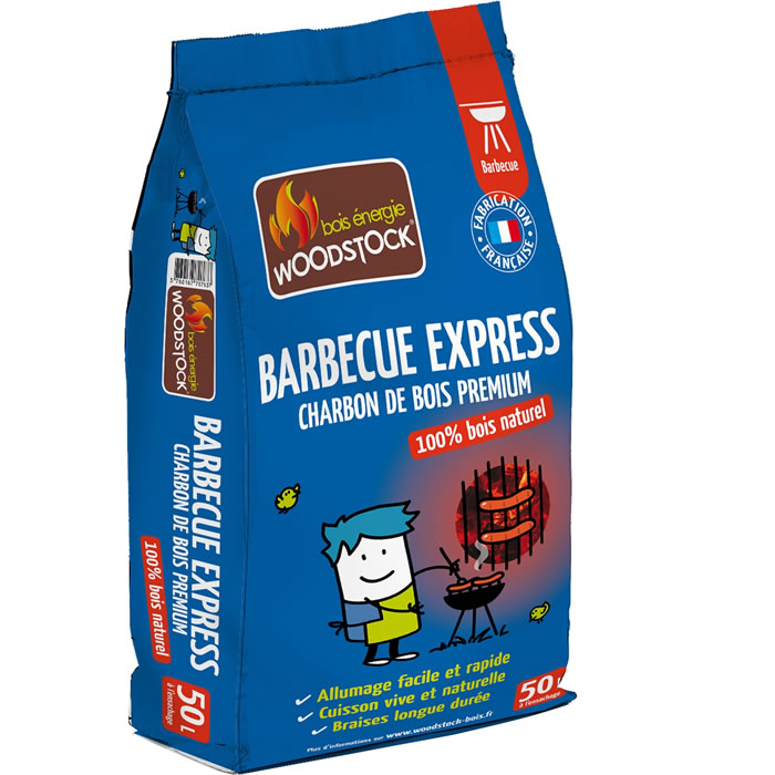 WOODSTOCK Charbon de bois