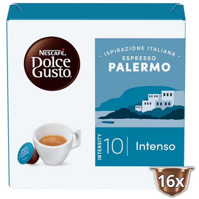 NESCAFE Dolce Gusto Capsules de café espresso intense N°10