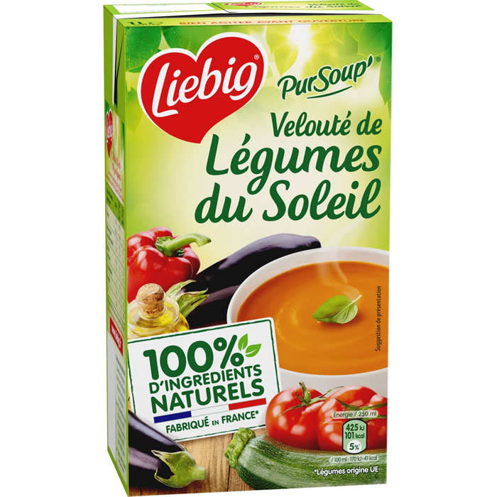 LIEBIG Soupe velouté de légumes du soleil