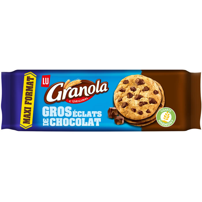 LU : Granola - Cookies aux gros éclats de chocolat - chronodrive