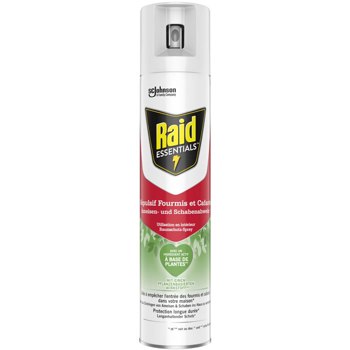 RAID Aérosol anti-fourmis et cafard