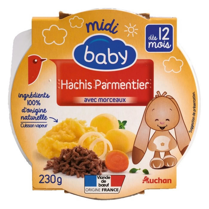 AUCHAN Baby Hachis parmentier