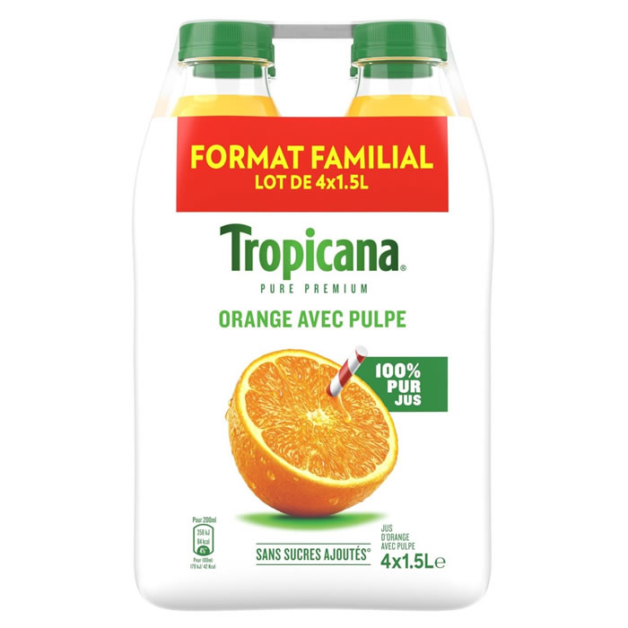 TROPICANA Pure Premium Jus d'orange avec pulpe