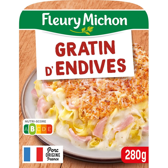 FLEURY MICHON Gratin d'endives, jambon et emmental