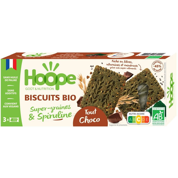 HOOPE Biscuits au chocolat bio