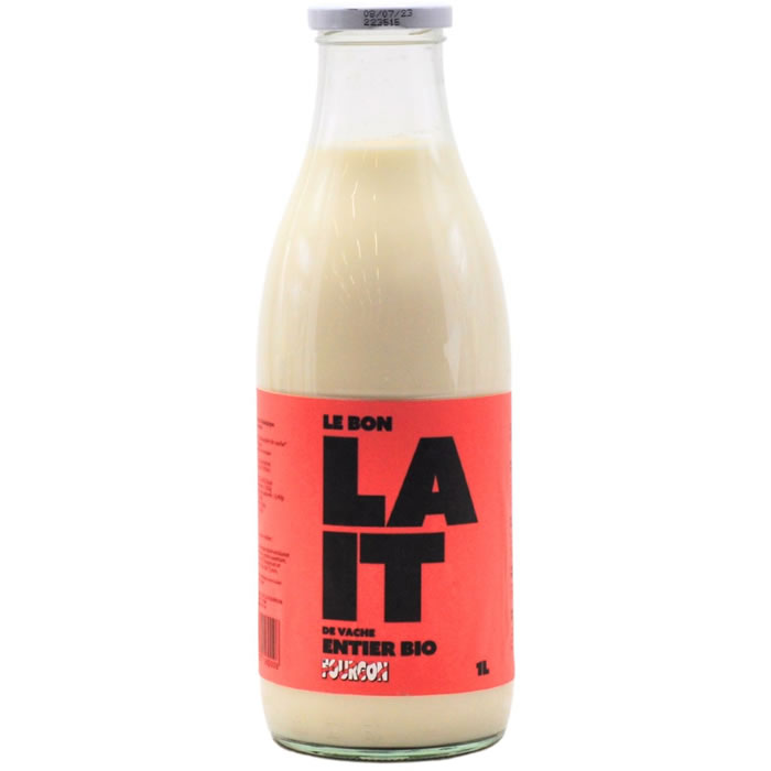 LE FOURGON Lait entier stérilisé bio