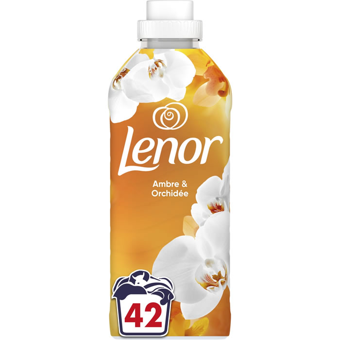 LENOR Adoucissant concentré ambre et orchidée