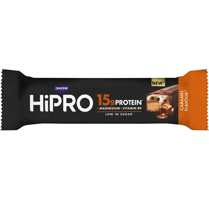 HIPRO Barre protéinée saveur caramel