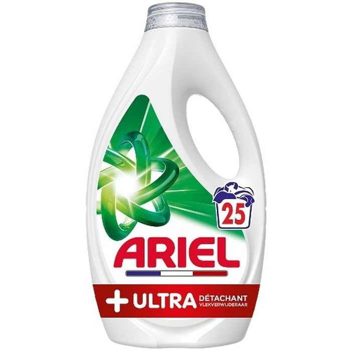 ARIEL + Ultra Lessive liquide ultra-détachante