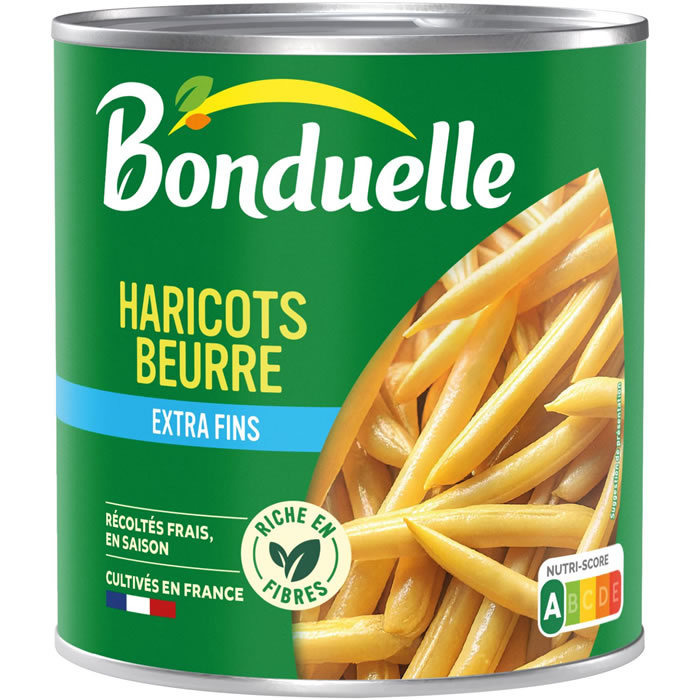 BONDUELLE Haricots beurre extra fins