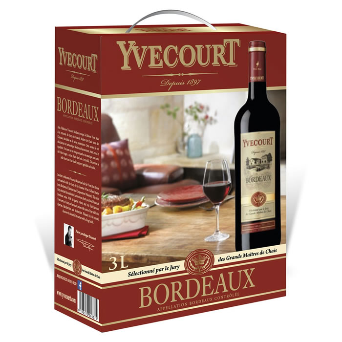 BORDEAUX - AOP Cellier Yvecourt Vin rouge