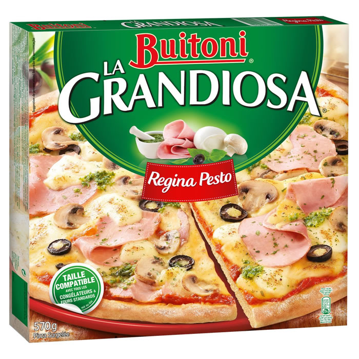 BUITONI La Grandiosa Pizza régina pesto