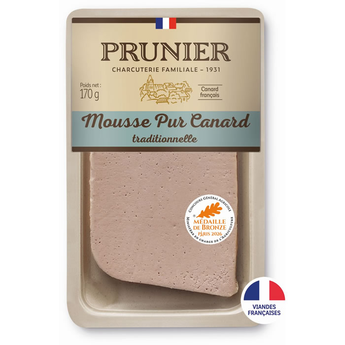 MAISON PRUNIER Mousse pur canard